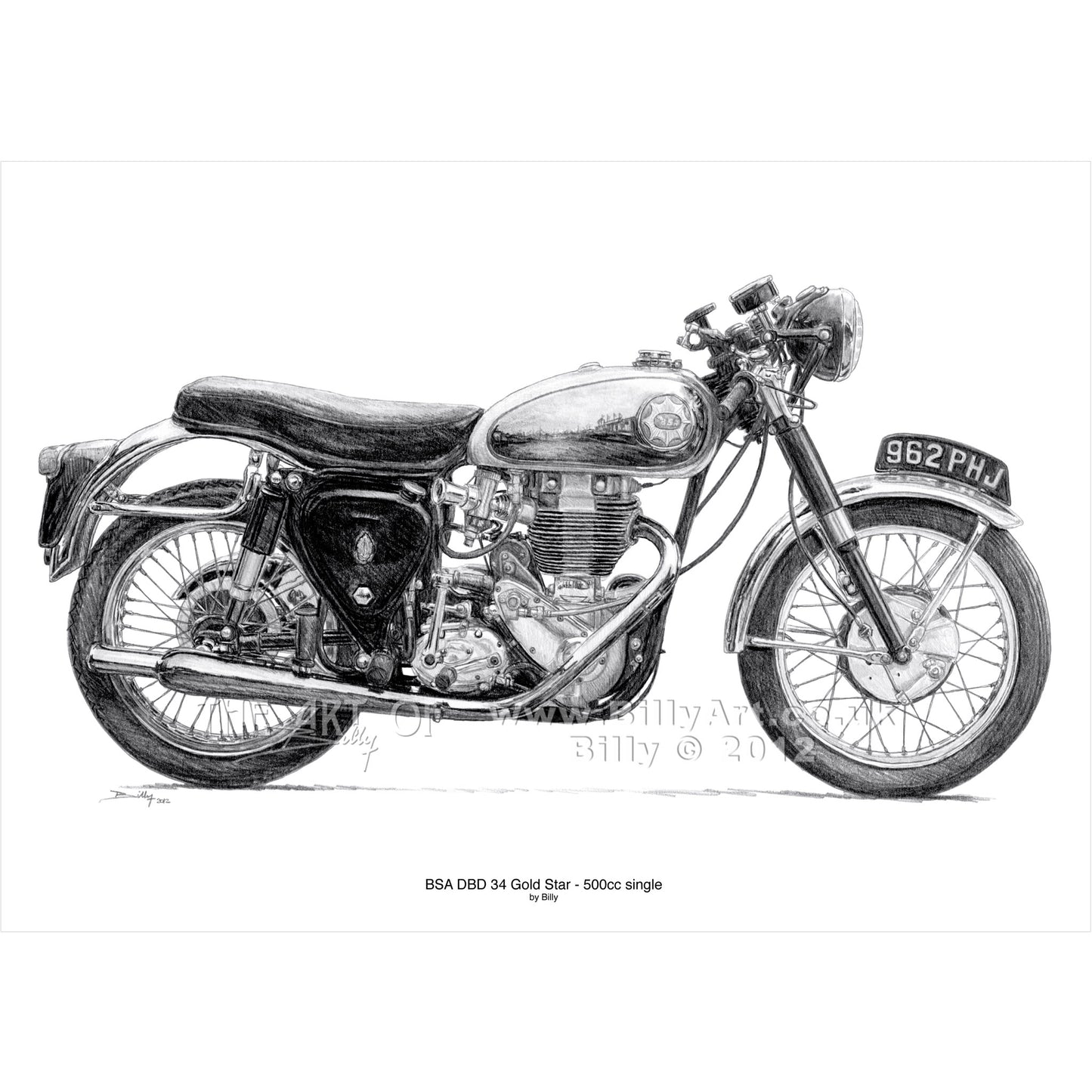 BSA DBD 34 Gold Star