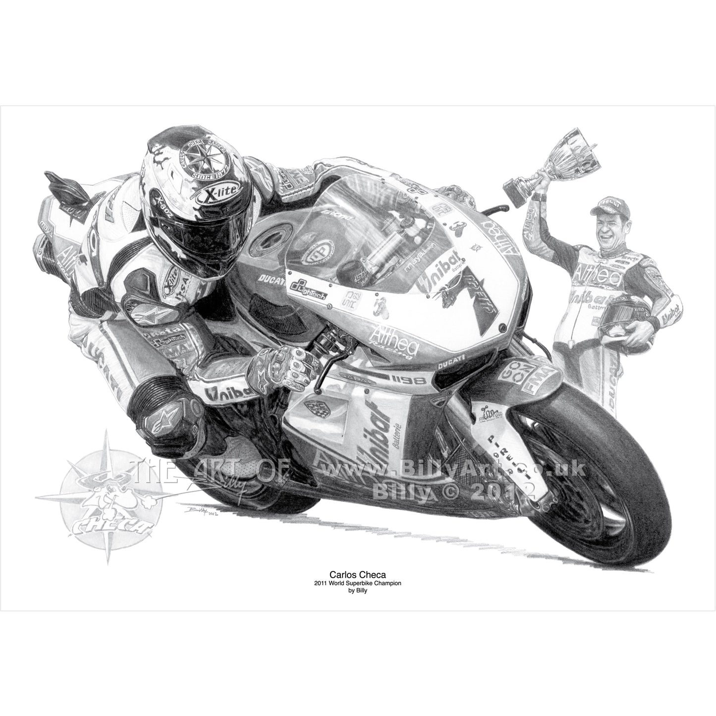 Carlos Checa 2011 World Superbike Champion