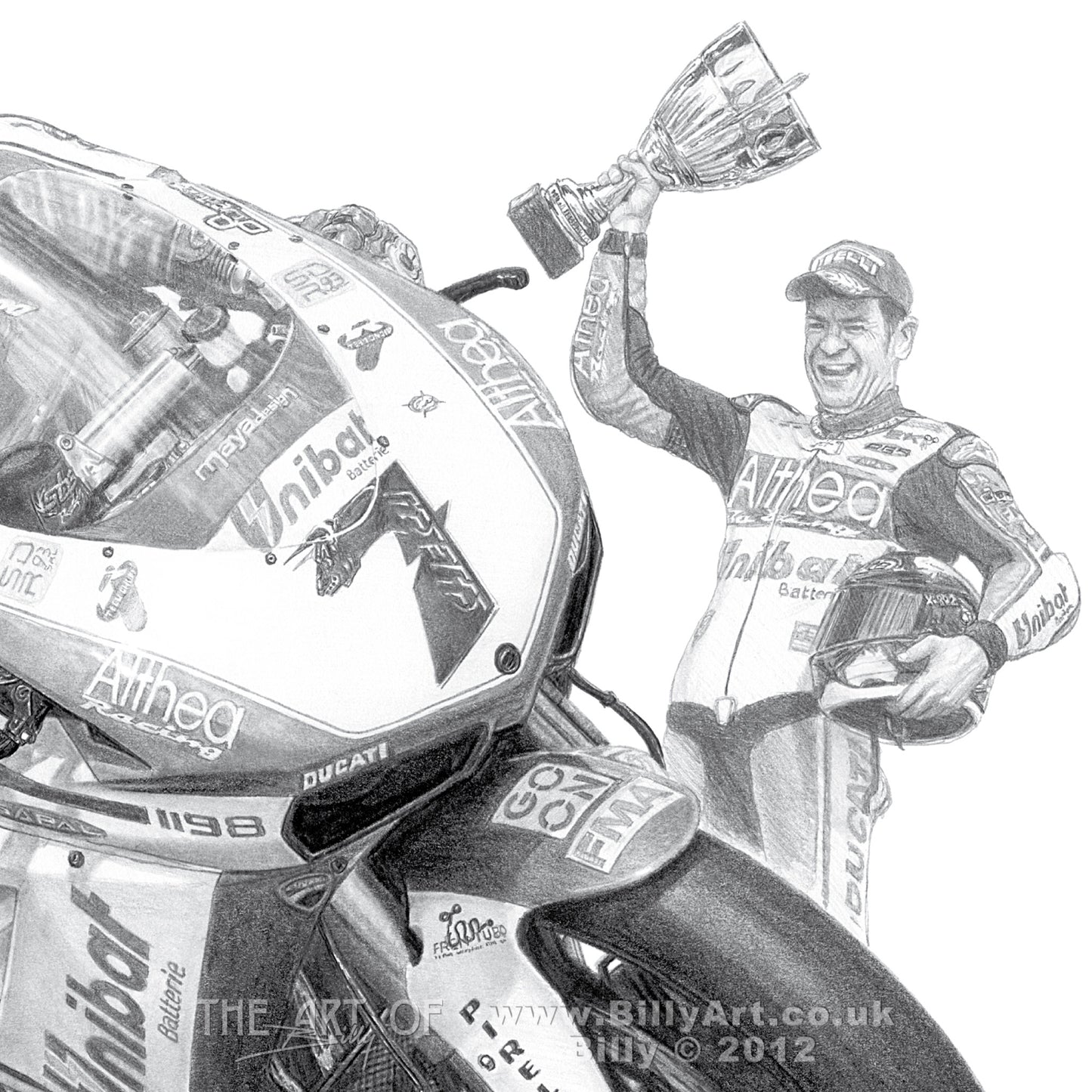 Carlos Checa 2011 World Superbike Champion
