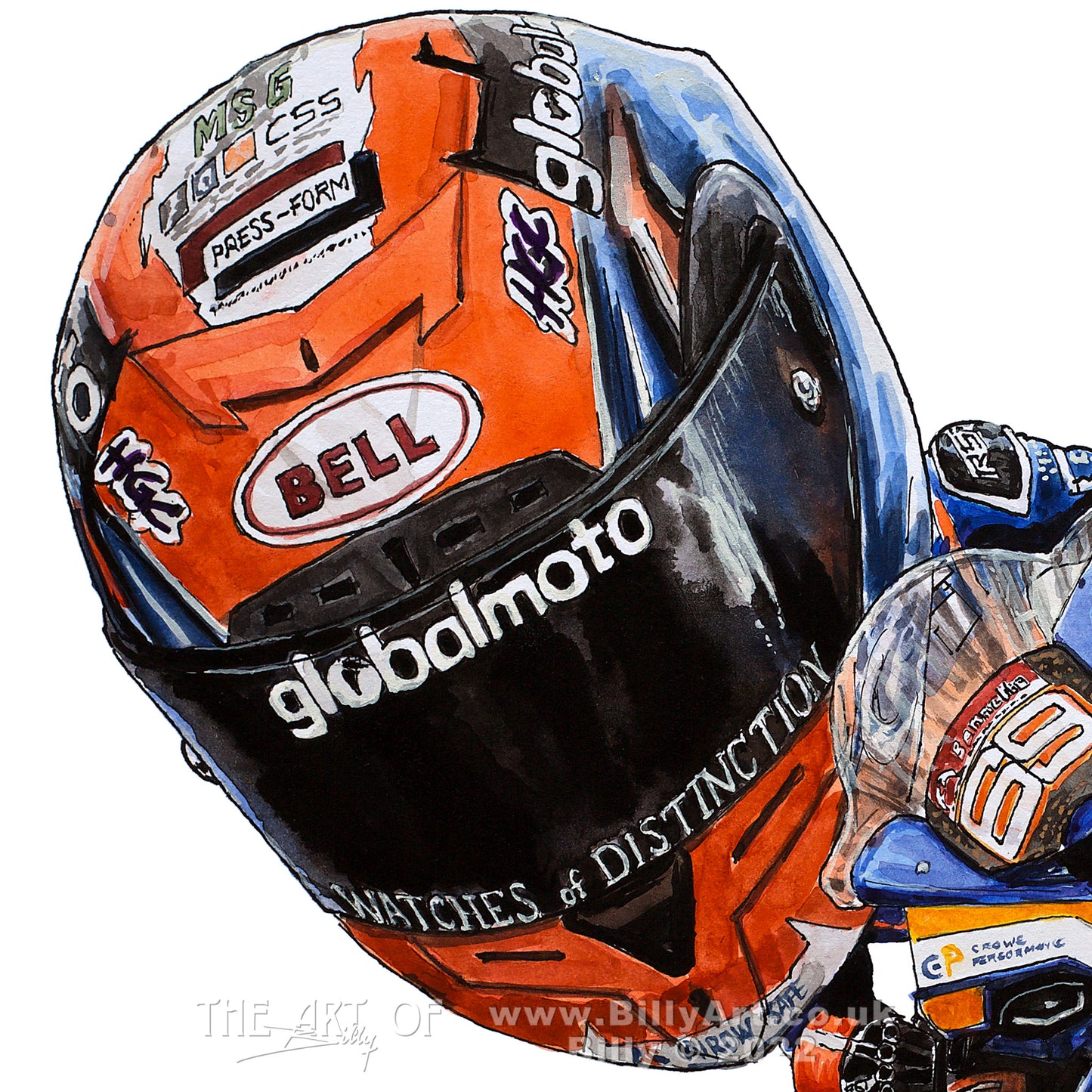 'Chrissy Rouse' - Crowe Perfromance BMW M1000RR2022 British Superbike Championship