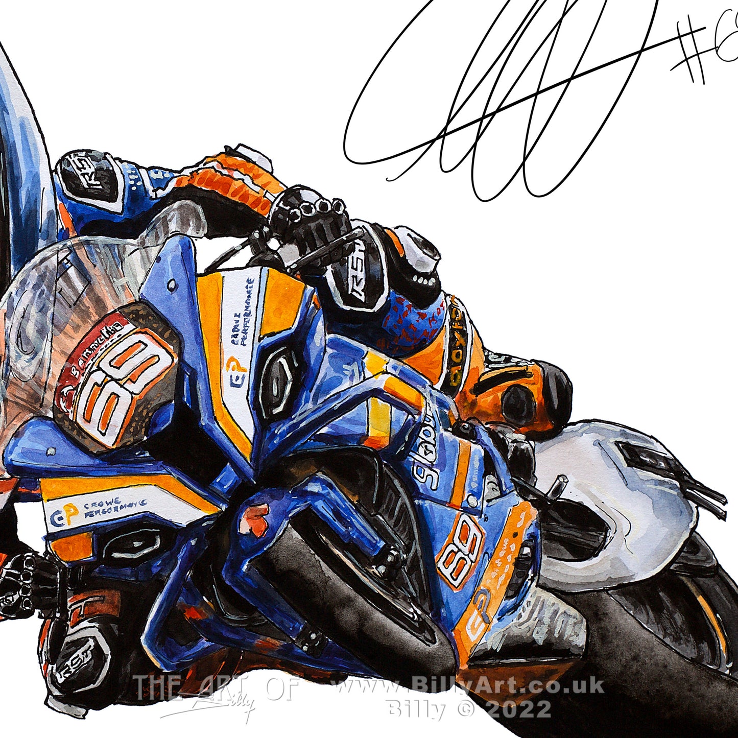 'Chrissy Rouse' - Crowe Perfromance BMW M1000RR2022 British Superbike Championship