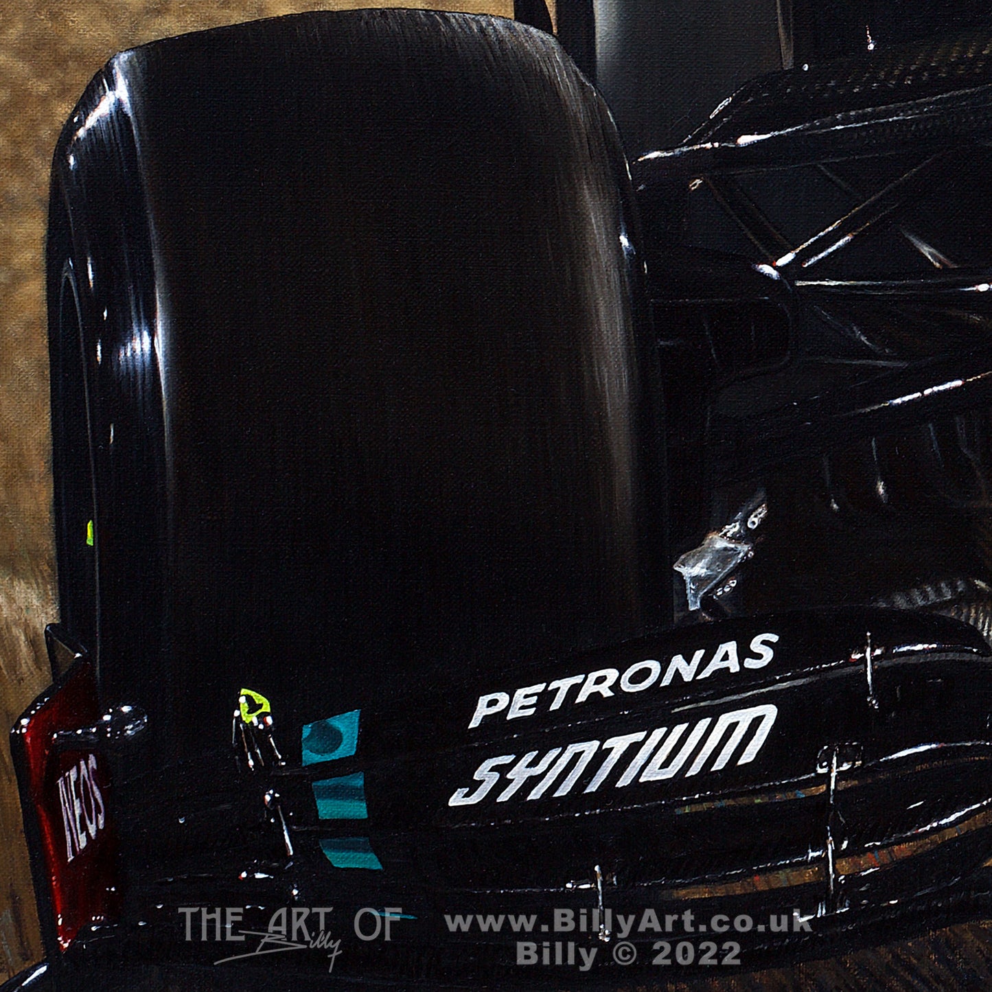 'Knight Racer' - Sir Lewis Hamilton 2020 Formula 1, 7x World Champion