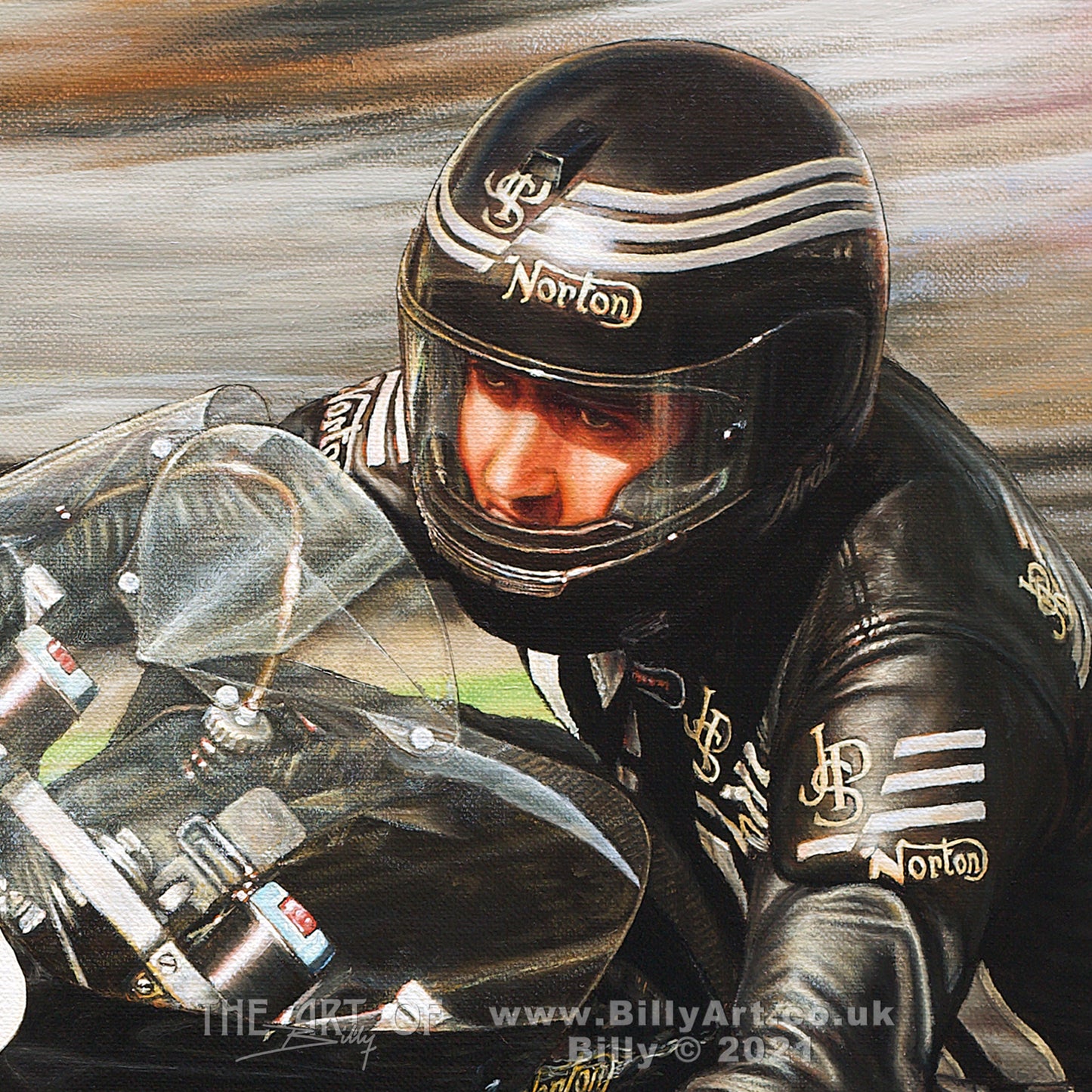 Robert Dunlop JPS Norton 1990 North West 200