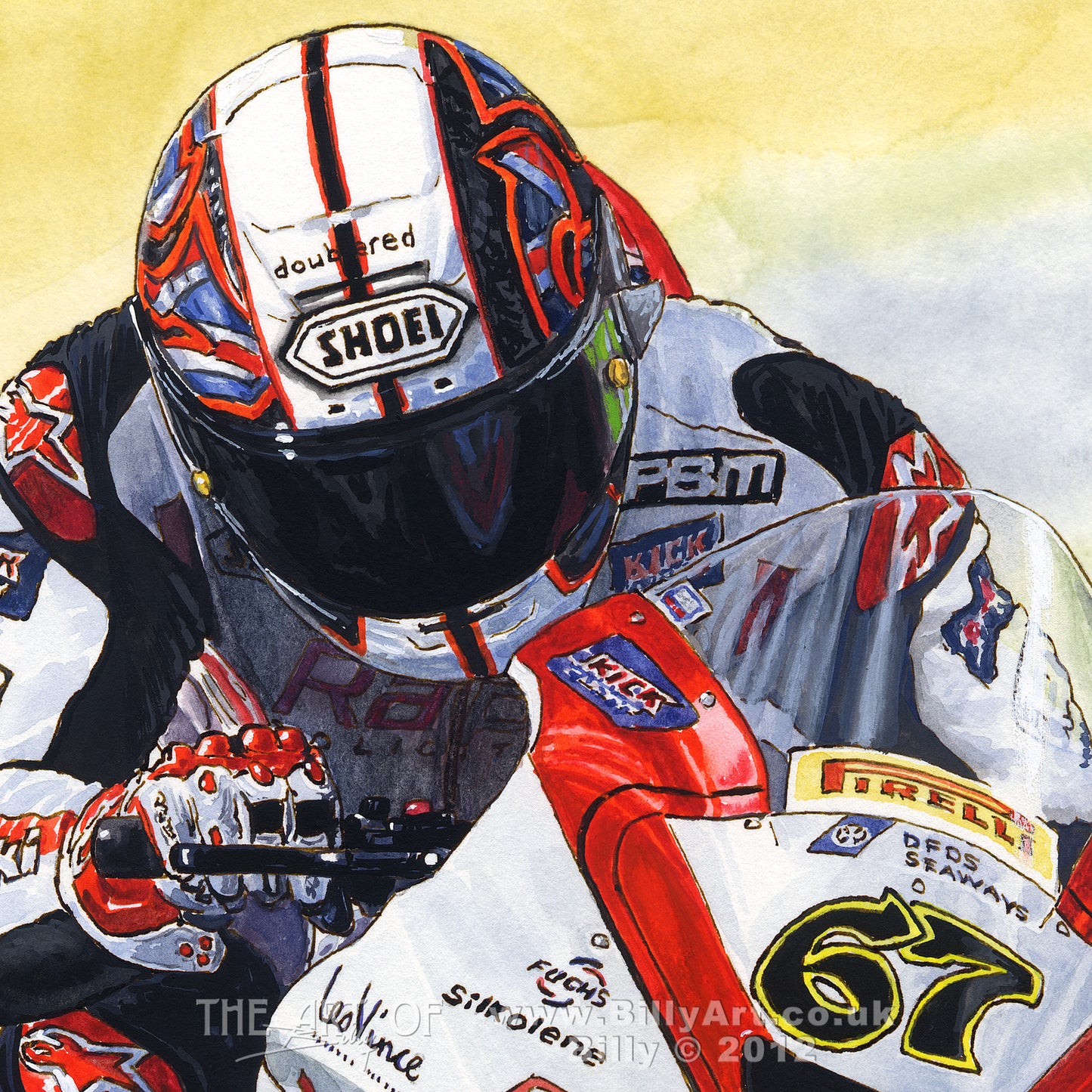 Shane 'Shakey' Byrne 2012 MCE British Superbike Champion