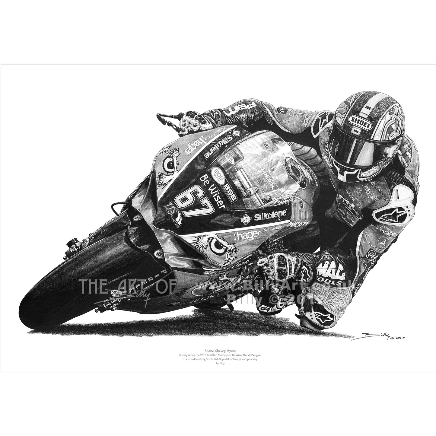 Shane 'Shakey' Byrne 2016 British Superbike Champion