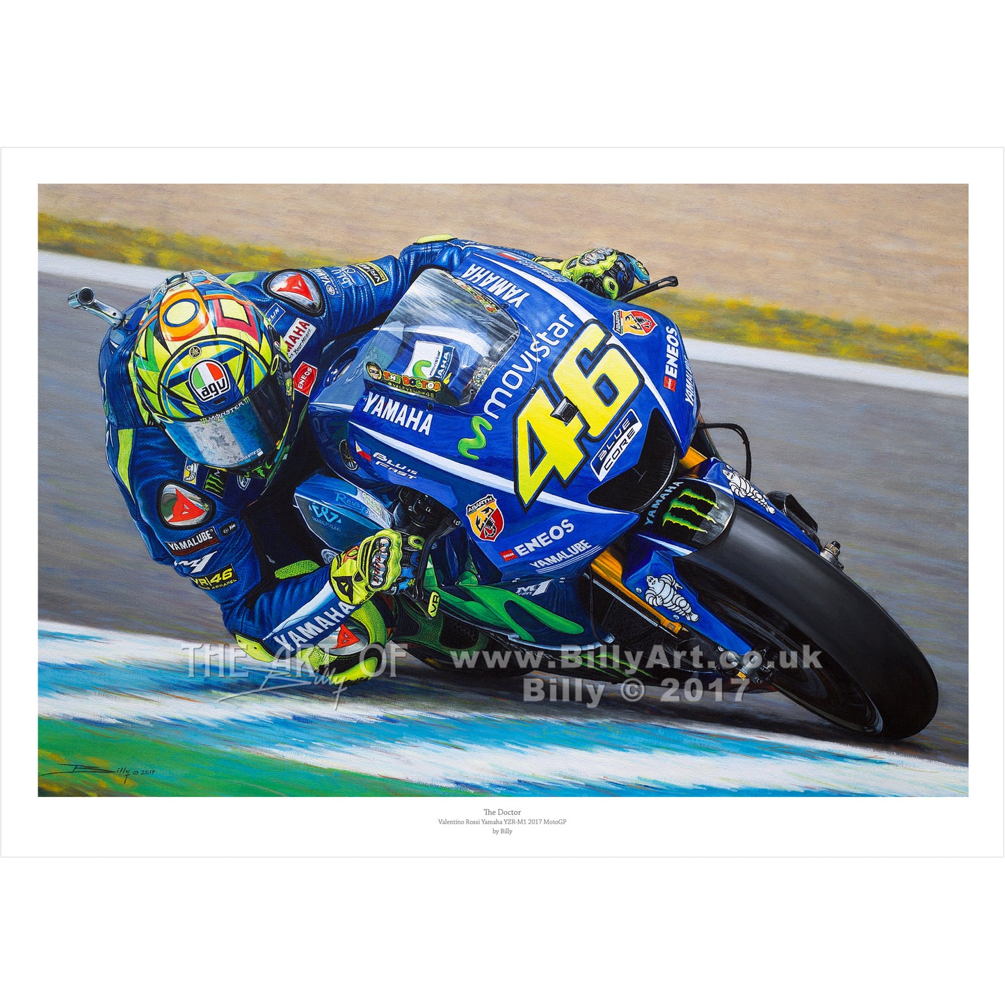'The Doctor' - Valentino Rossi 2017 Yamaha
