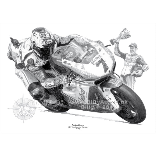 Carlos Checa 2011 World Superbike Champion