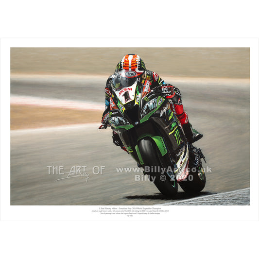 '5 Star History Maker' - Jonathan Rea 2019 WorldSBK Champion