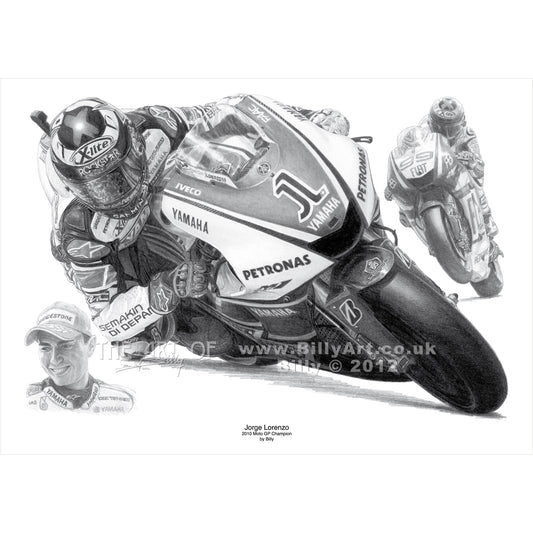 Jorge Lorenzo 2010 Moto GP World Champion