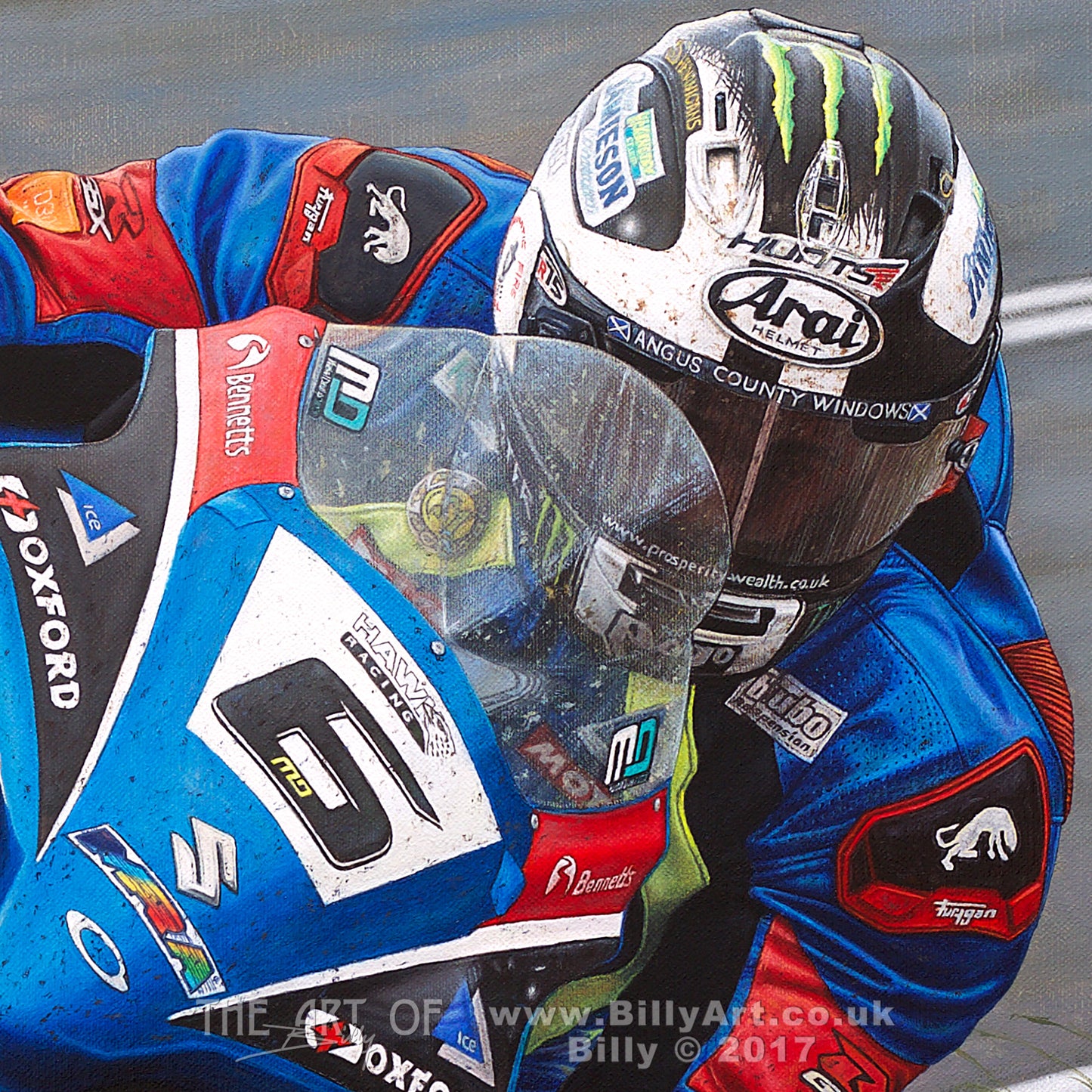'Charging Bull' - Michael Dunlop Suzuki GSXR 2017 Senior TT