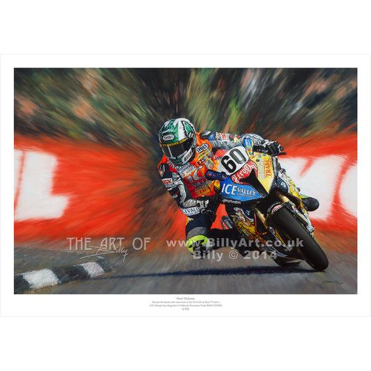Peter Hickman - Fastest Newcomer at the 2014 Isle of Man TT