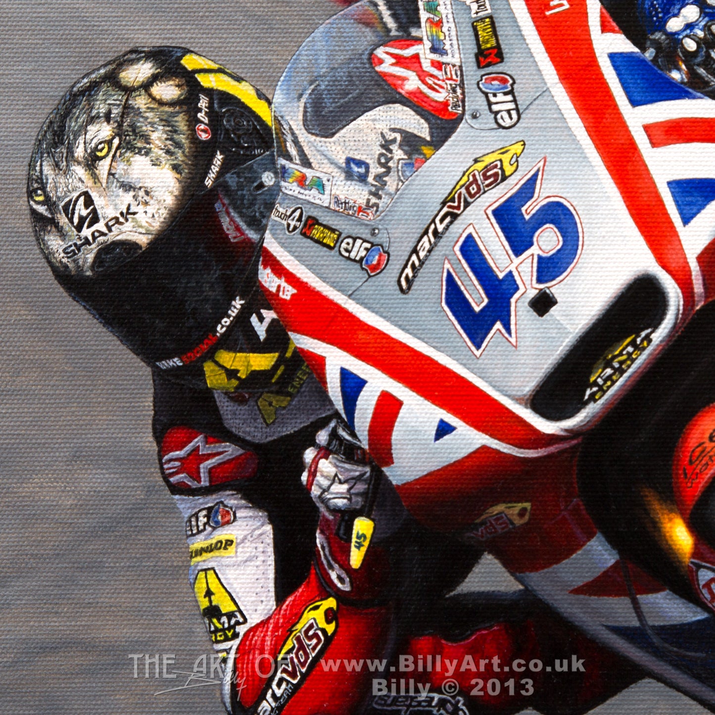 'Rule Britannia' - Scott Redding Marc VDS Moto2 Silverstone 2013
