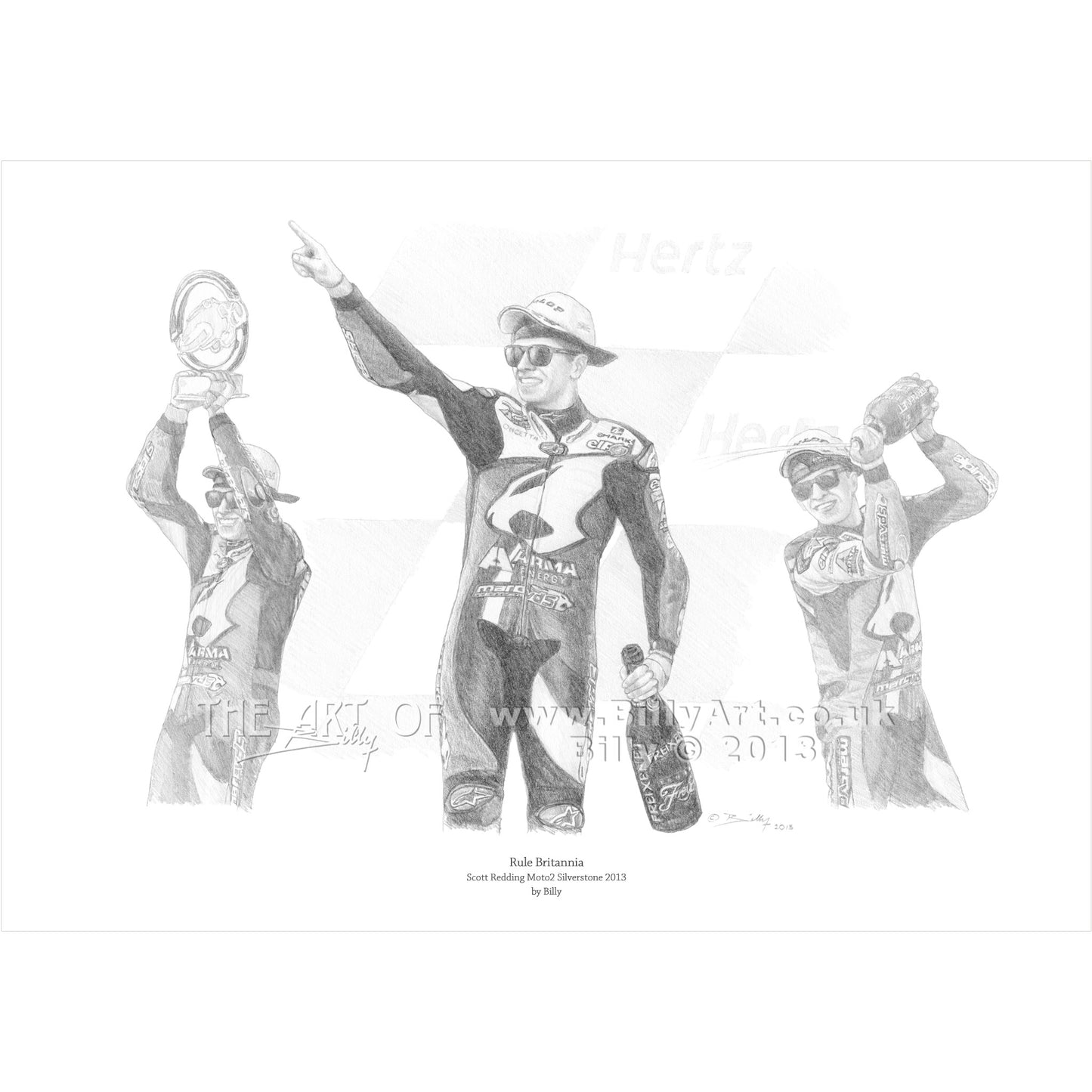 'Rule Britannia' - Scott Redding Marc VDS Moto2 Silverstone 2013